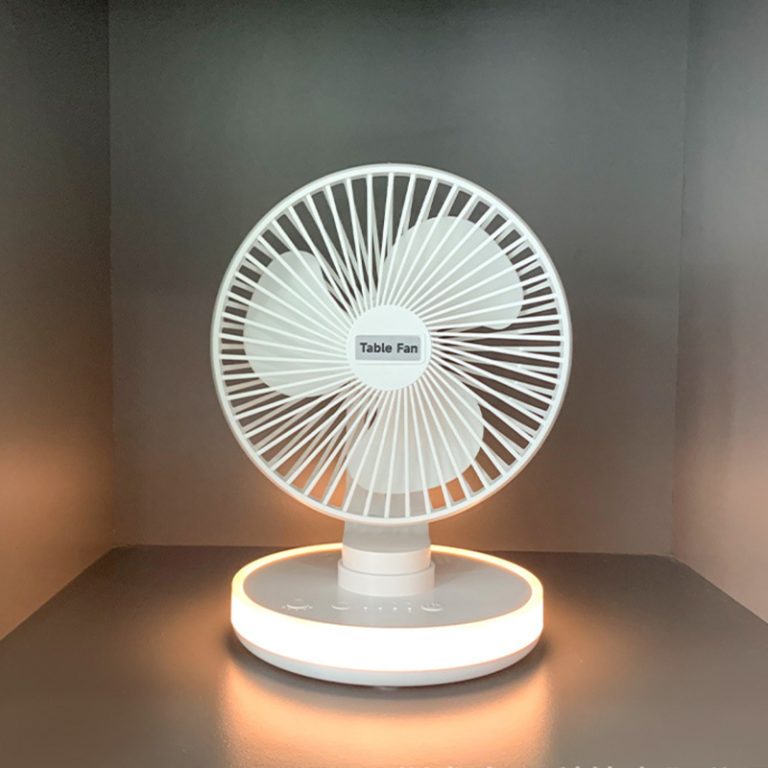 FP 23129 7 Inch Table Fan With LED Lighting Fanpex Limited